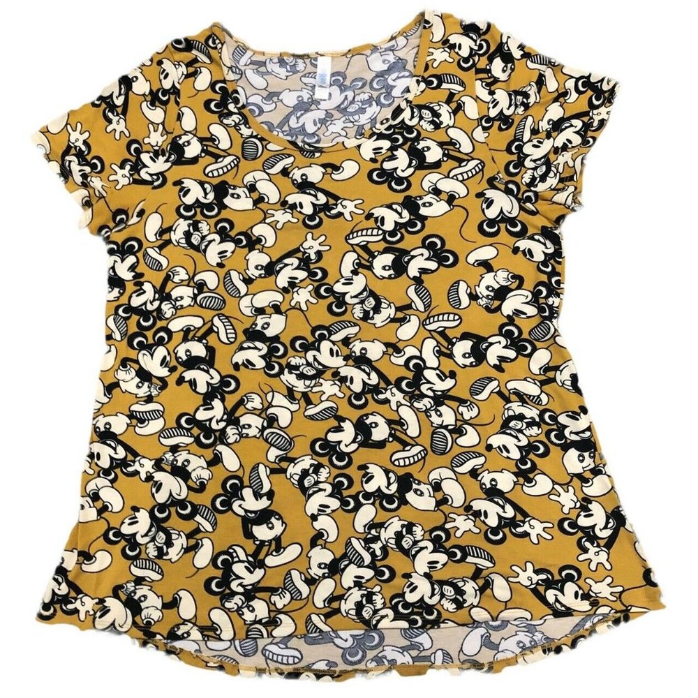 LuLaRoe T Shirt Size Large  XL Women’s  Mickey Mouse Original Classic Design